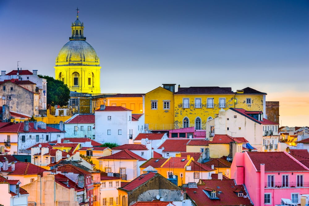 Lissabon i Portugal